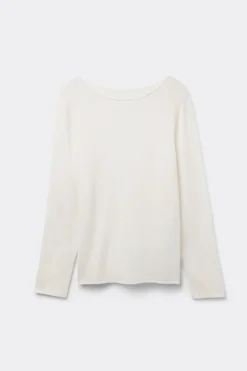 100% Cashmere Long Sleeve Top