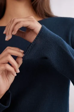 100% Cashmere Long Sleeve Top