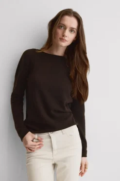 100% Cashmere Long Sleeve Top