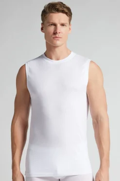 100% Extrafine Superior Cotton Wide Strap Tank Top