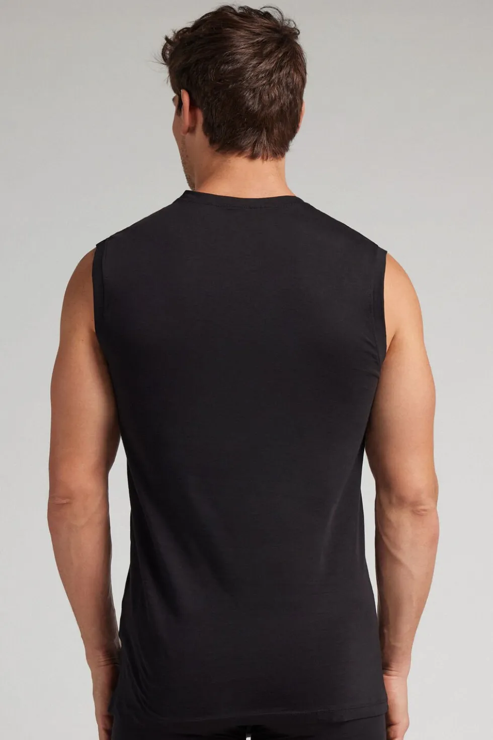 100% Extrafine Superior Cotton V-Neck Tank Top
