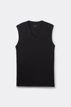 100% Extrafine Superior Cotton V-Neck Tank Top