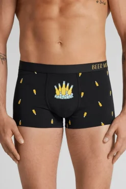 Beer Bottle Print Superior Cotton Boxers