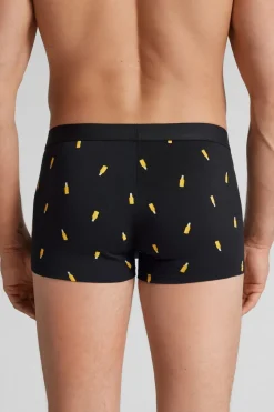 Beer Bottle Print Superior Cotton Boxers