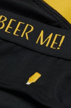 Beer Bottle Print Superior Cotton Briefs