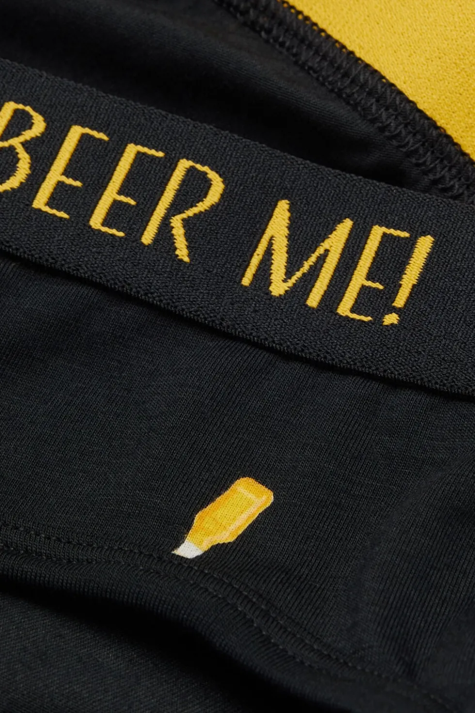 Beer Bottle Print Superior Cotton Briefs