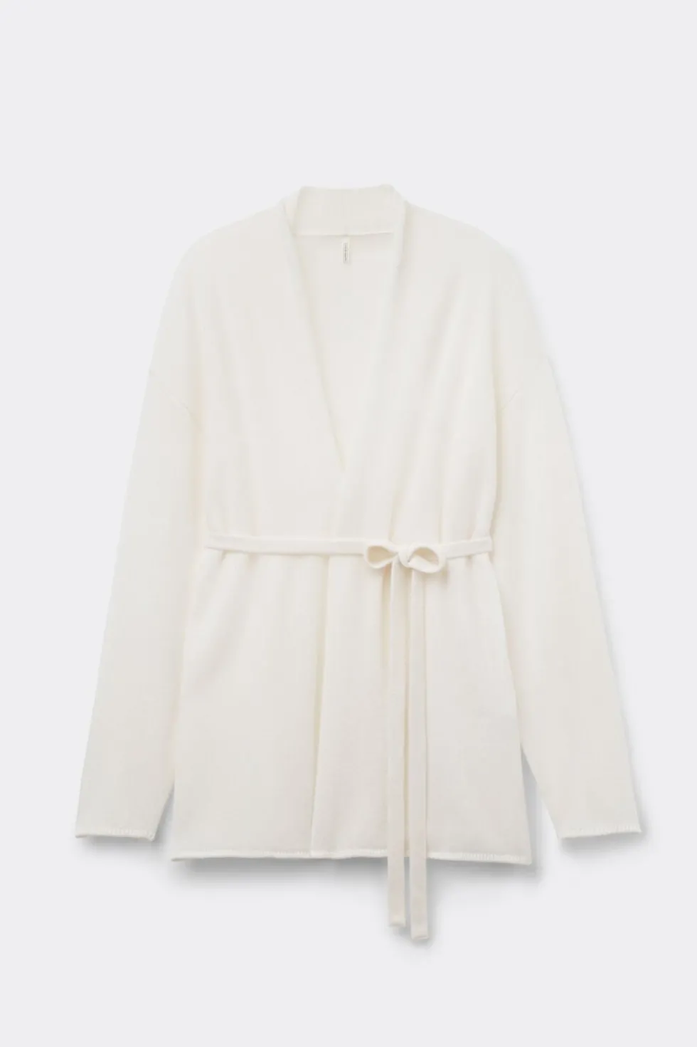 Belted Cardigan in 100% Cashmere
