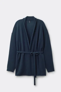 Belted Cardigan in 100% Cashmere
