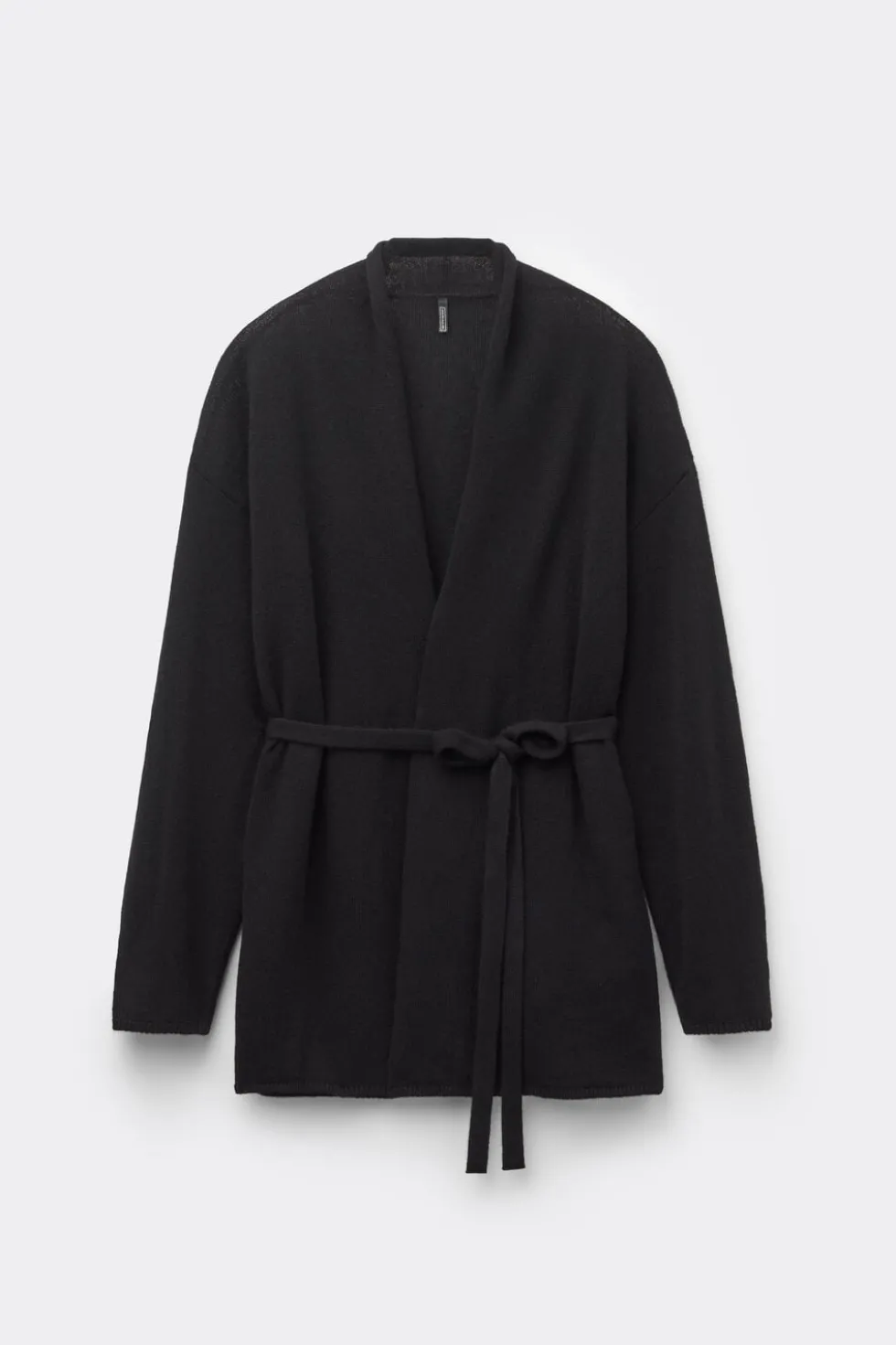 Belted Cardigan in 100% Cashmere
