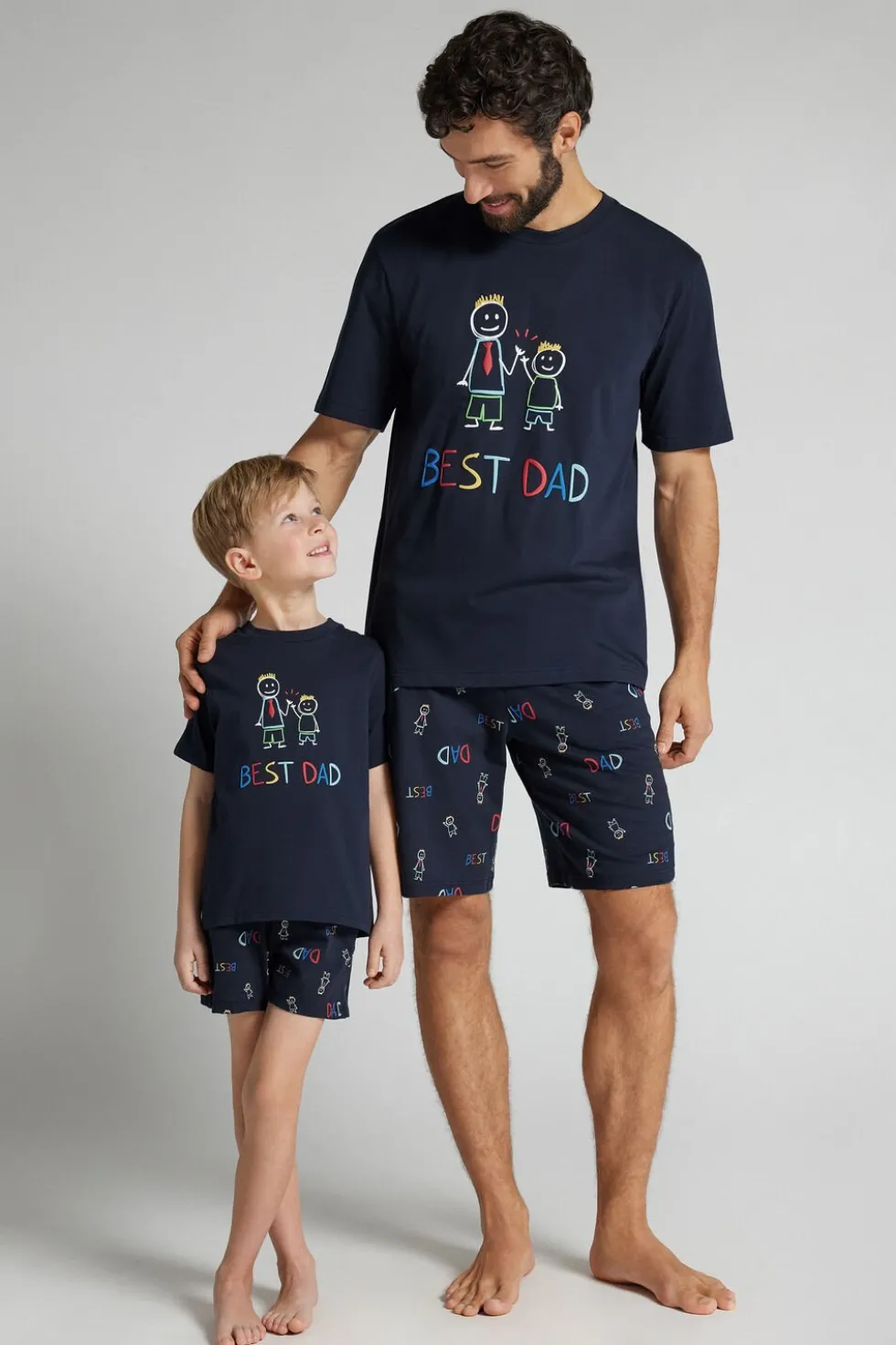 Best Dad Short Cotton Pajamas