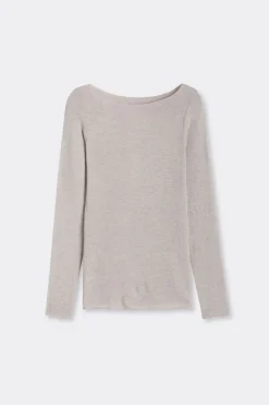 Boat Neck Modal Cashmere Ultralight Top