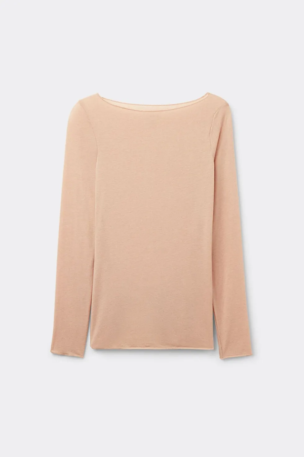 Boat Neck Modal Cashmere Ultralight Top