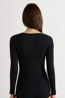 Boat Neck Modal Cashmere Ultralight Top