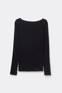 Boat Neck Modal Cashmere Ultralight Top