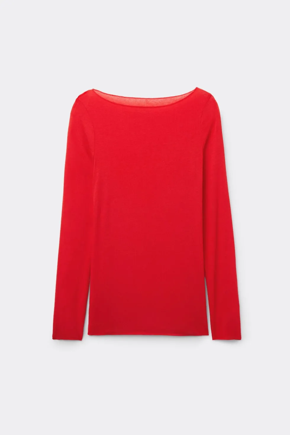 Boat Neck Modal Cashmere Ultralight Top