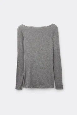 Boat Neck Modal Cashmere Ultralight Top
