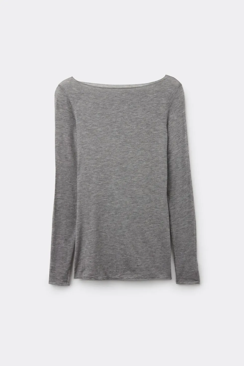 Boat Neck Modal Cashmere Ultralight Top