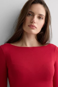 Boat Neck Modal Cashmere Ultralight Top