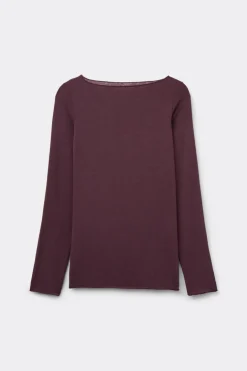 Boat Neck Modal Cashmere Ultralight Top