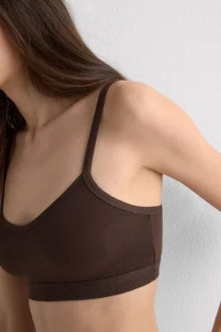 Bra Top in Ultralight with Cashmere