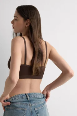 Bra Top in Ultralight with Cashmere