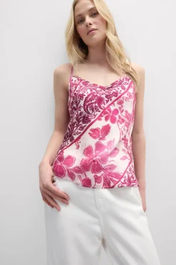 Brighten Your Day Viscose Satin Top
