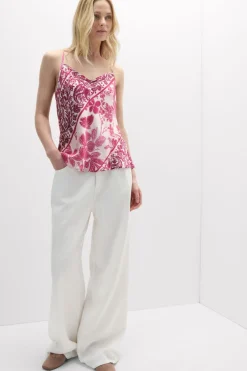 Brighten Your Day Viscose Satin Top