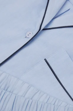 Chambray NI Cotton and Modal Short Pajamas