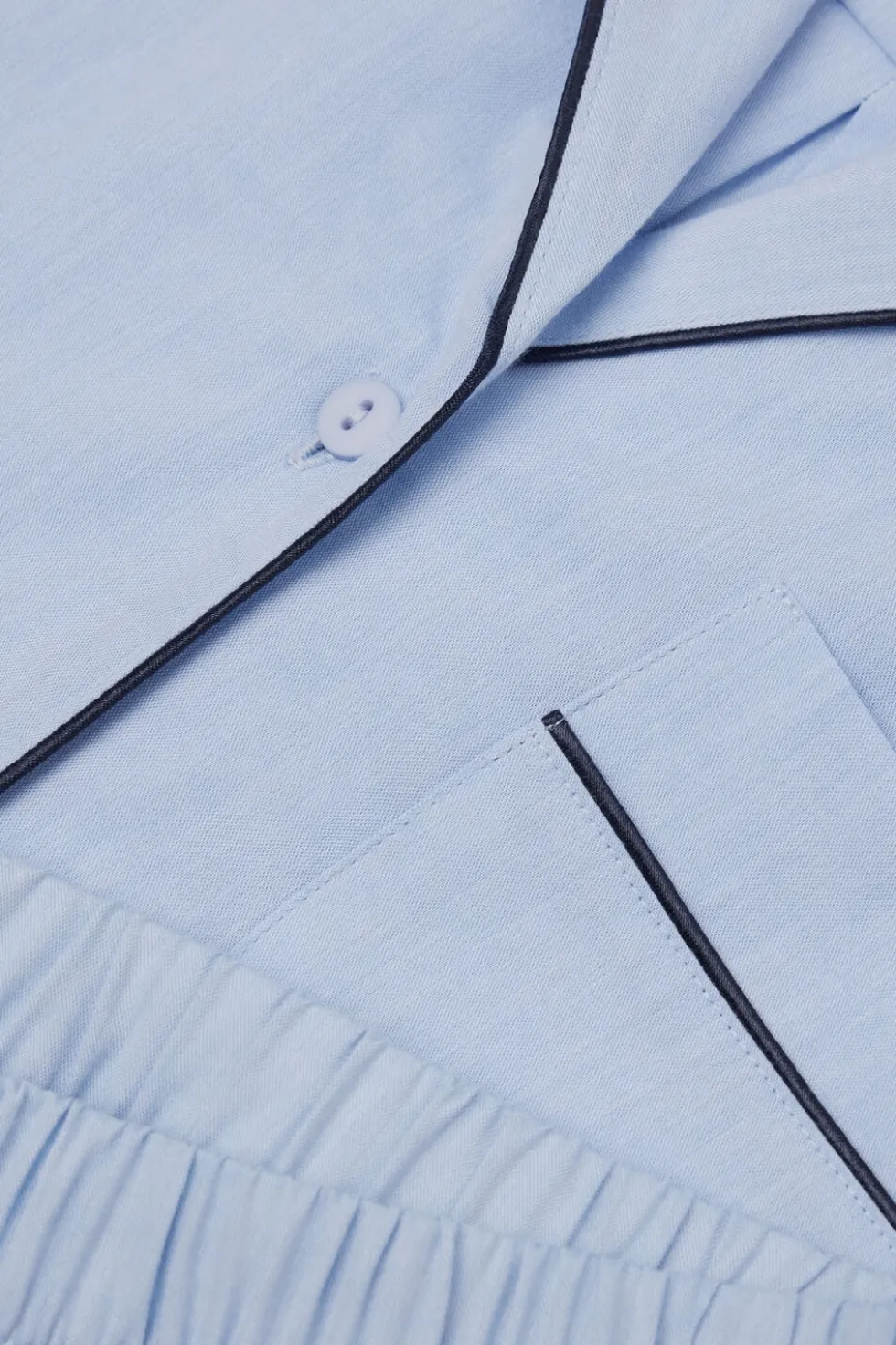 Chambray NI Cotton and Modal Short Pajamas