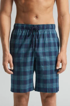 Check Print Cloth Shorts