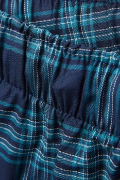 Check Print Cloth Shorts