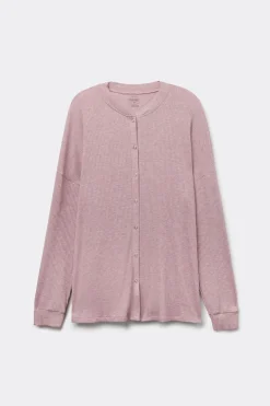 Chic Comfort Long Sleeve Modal Button-Up Top