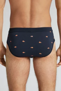 Clown Fish Print Superior Cotton Briefs