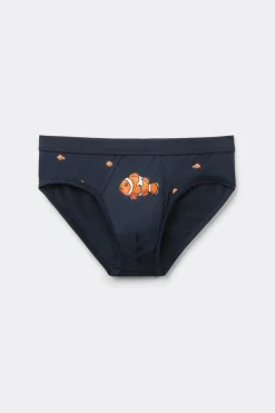 Clown Fish Print Superior Cotton Briefs