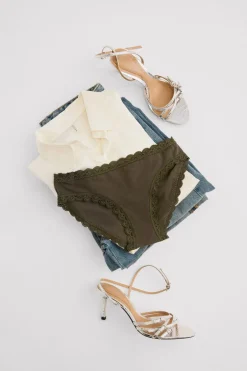 Cotton and Lace Panties
