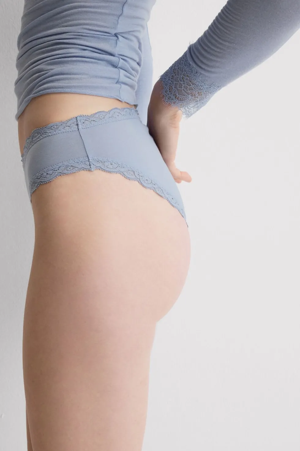 Cotton and Lace Panties