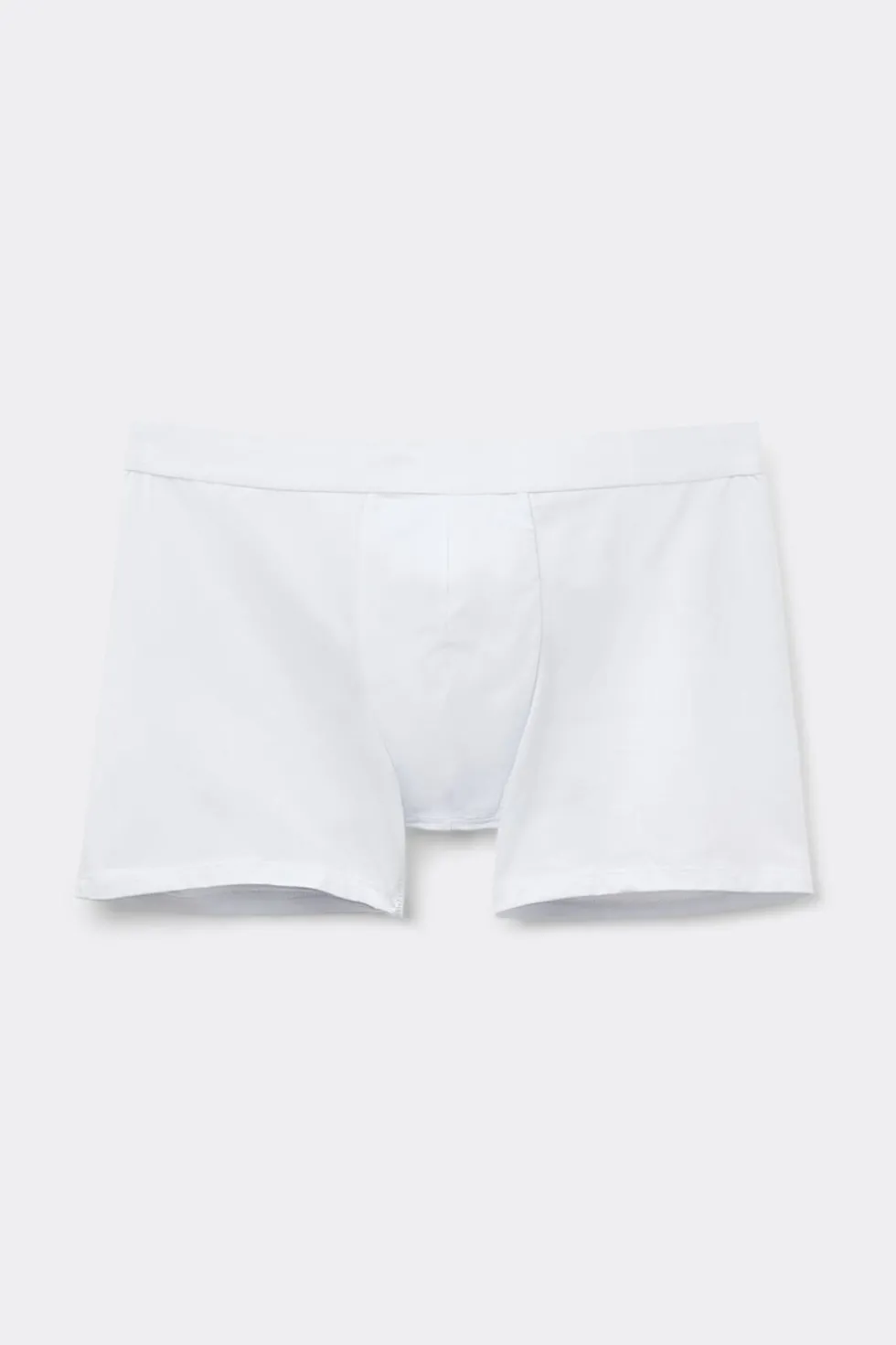 Cotton Boxers with Exposed Elastic