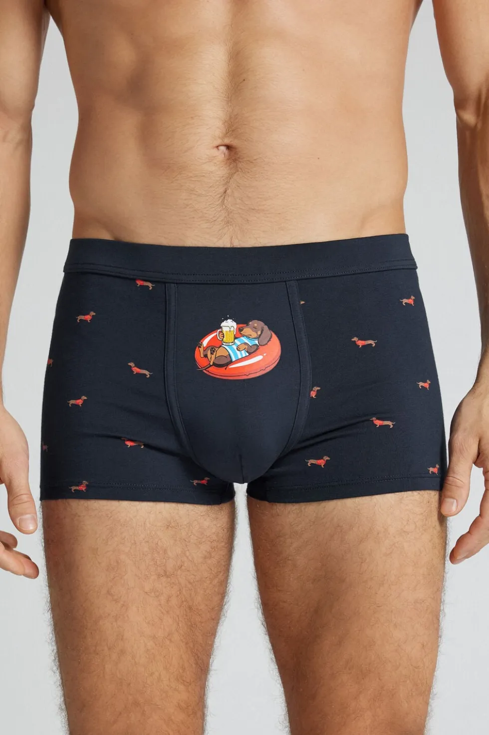 Dachshund Print Superior Cotton Boxers