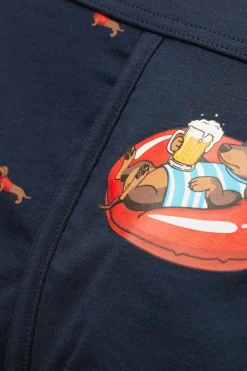 Dachshund Print Superior Cotton Boxers