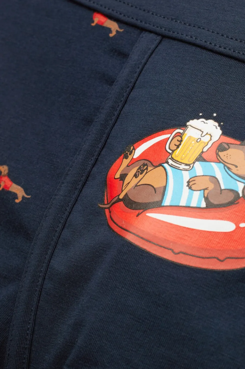 Dachshund Print Superior Cotton Boxers