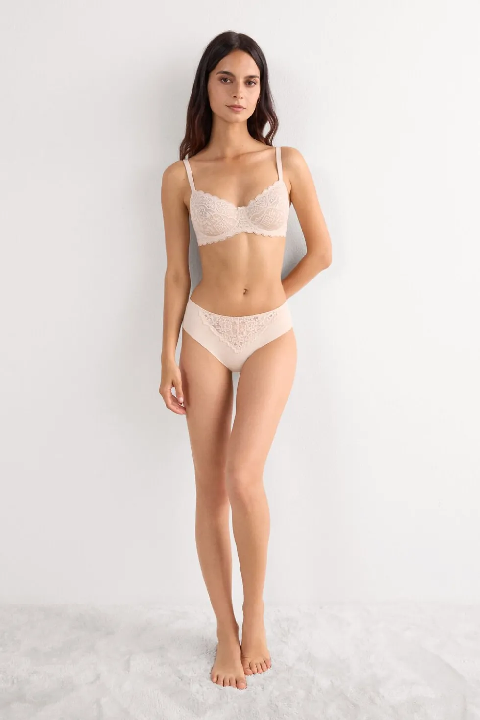 Daniela Lace Balconette Bra