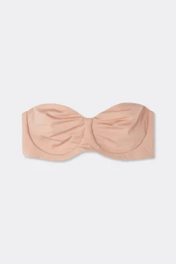 Diletta Bandeau Balconette Bra in Ultralight Microfiber