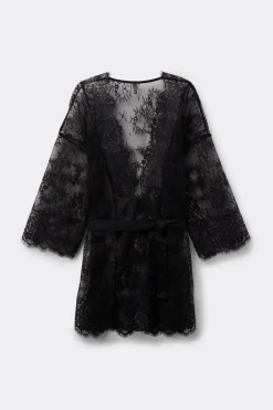 Elegance Embodied Lace Robe