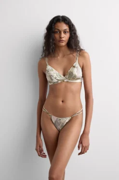 Emma La Dolce Vita Triangle Bra in Silk
