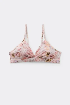 Emma Triangle Bra in Fresh Bamboo I Bloom for You