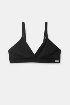 Emma Triangle Bra in Natural Cotton