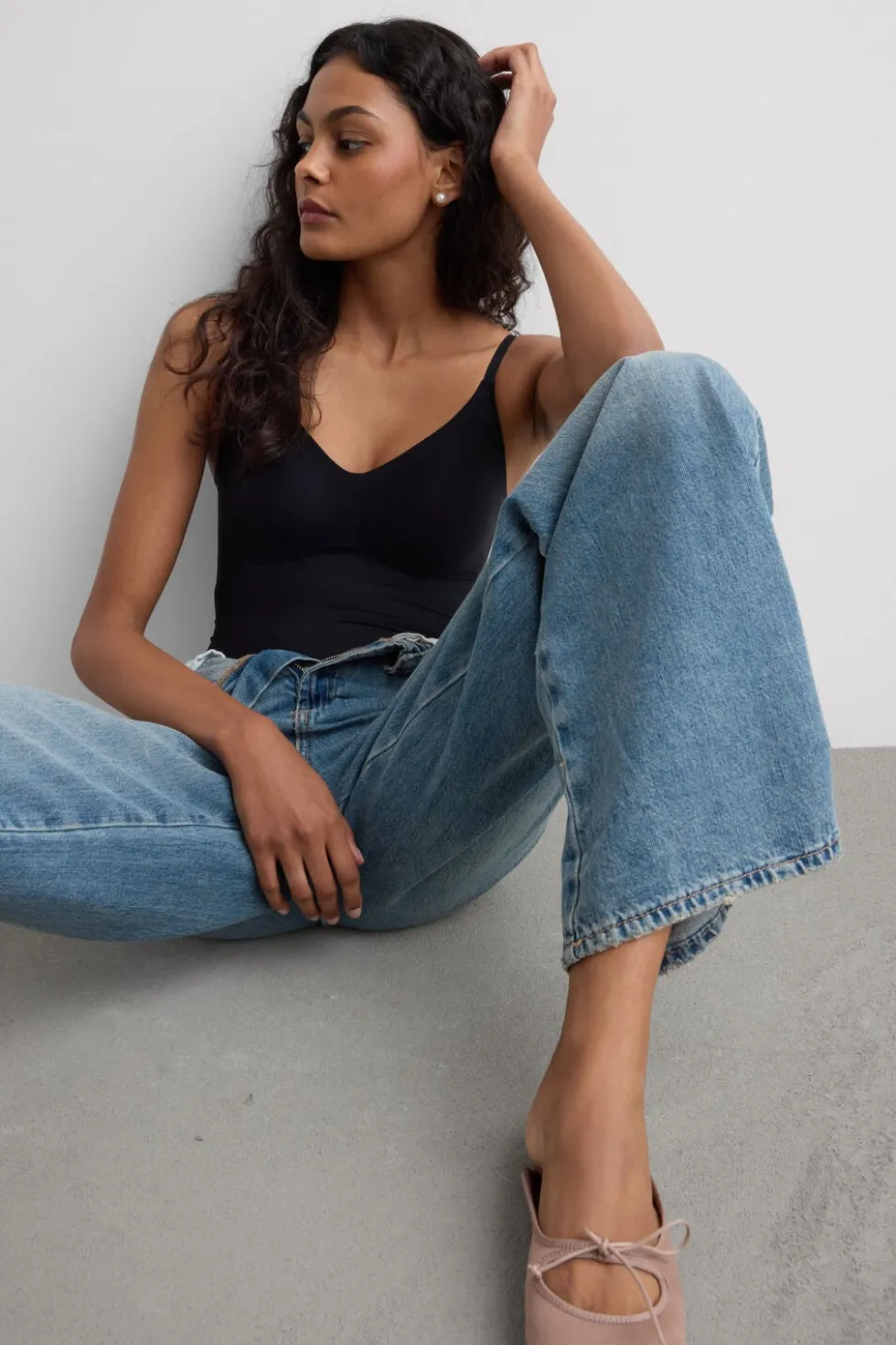 Eri Bodysuit in Microfiber