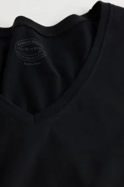 Extrafine Superior Cotton V-Neck T-Shirt