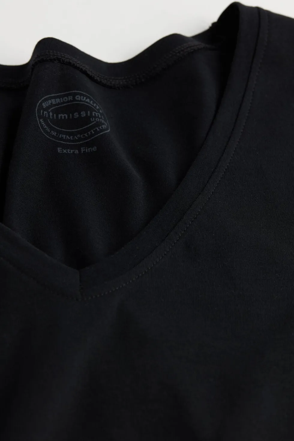 Extrafine Superior Cotton V-Neck T-Shirt
