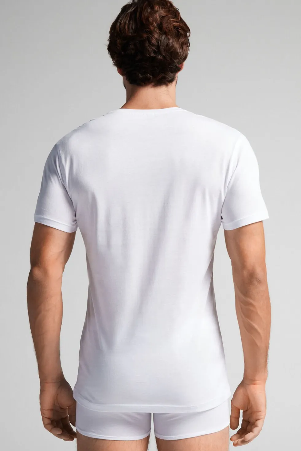 Extrafine Superior Cotton V-Neck T-Shirt